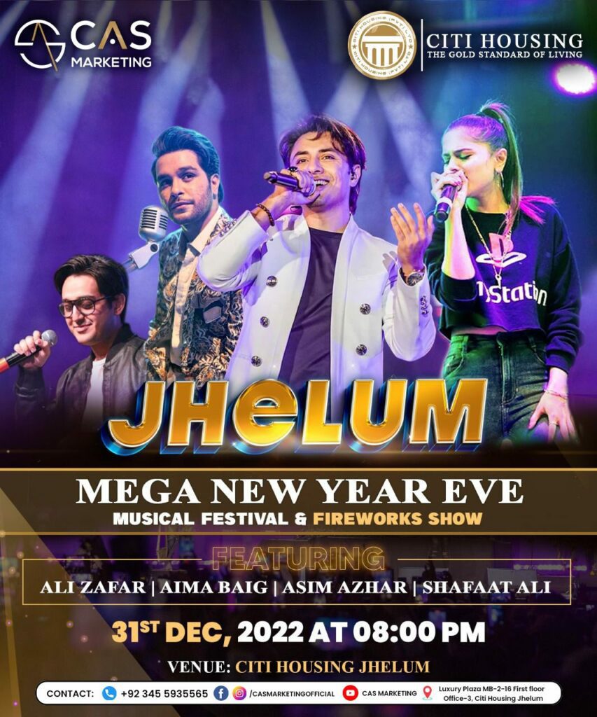 Mega New Year Event Jhelum, Citi Housing