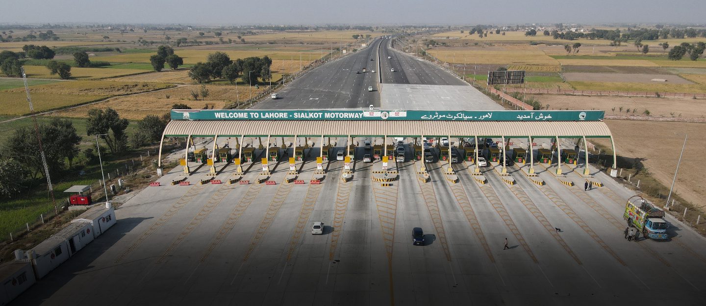 Sialkot-Kharian Motorway, Development and Route with Map