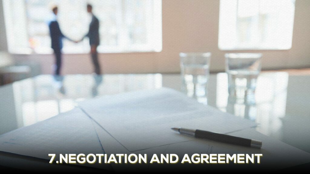 Negotiation and Agreement
